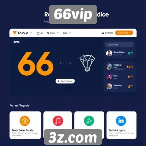 Tendências de design da interface do 66vip